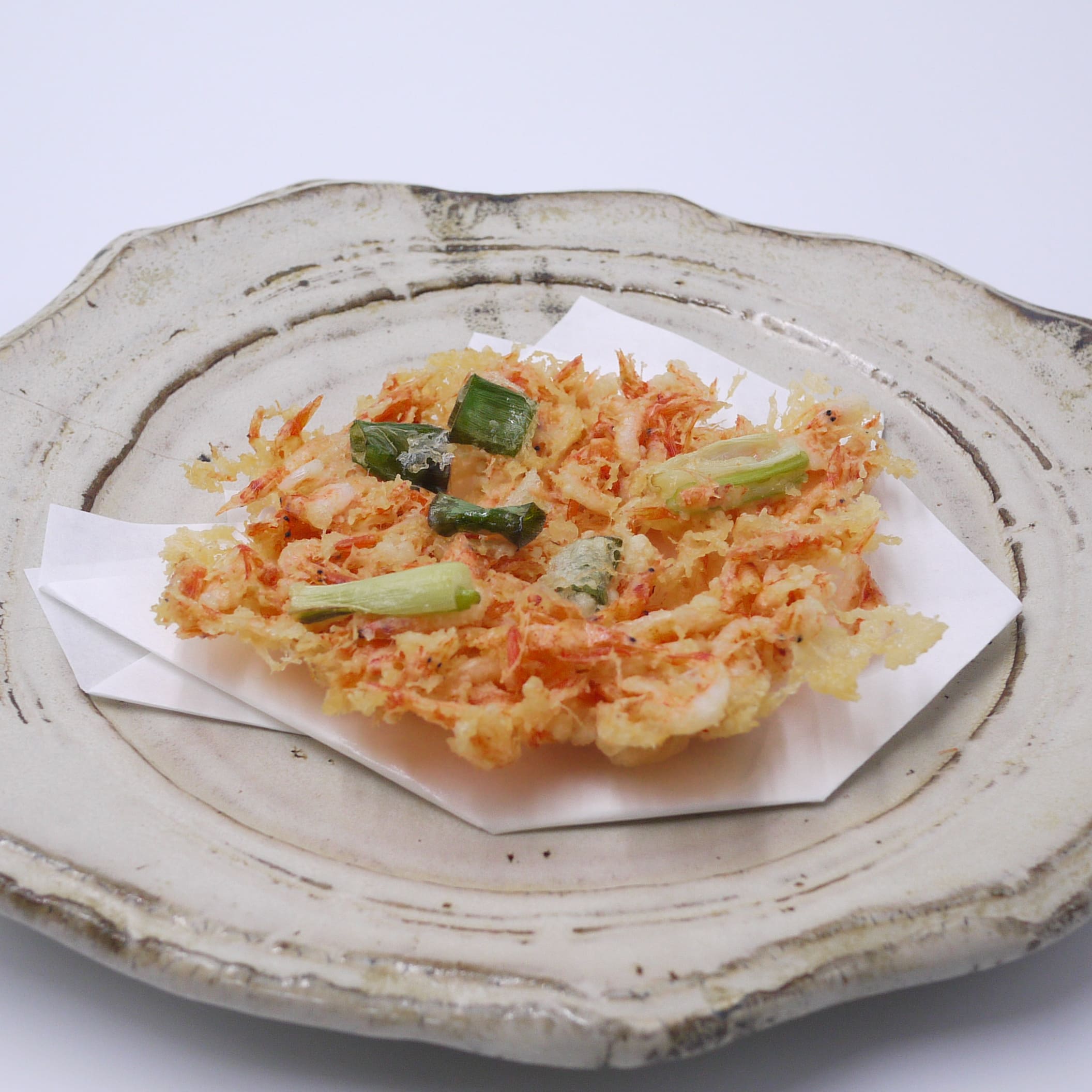 桜えびのかき揚げ体験